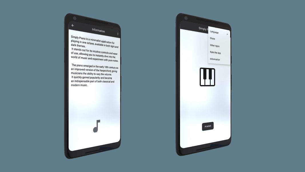 Simply Piano - عکس برنامه موبایلی اندروید