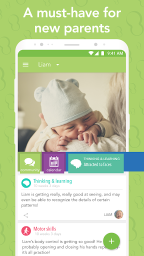 Ovia Parenting & Baby Tracker - عکس برنامه موبایلی اندروید