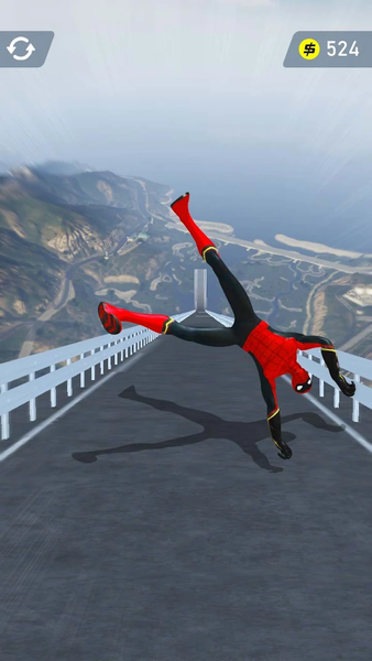 GT Ragdoll Falls - عکس بازی موبایلی اندروید