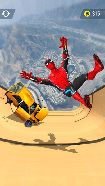 GT Ragdoll Falls - عکس بازی موبایلی اندروید