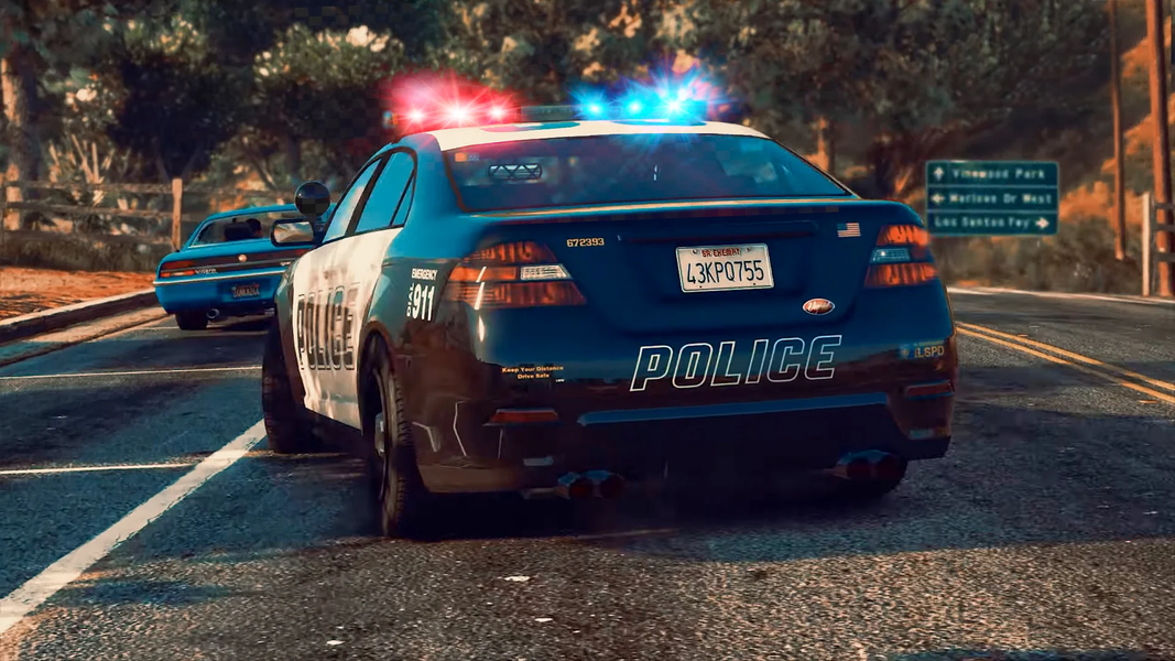 Police Chase Mobile Car Games - عکس بازی موبایلی اندروید