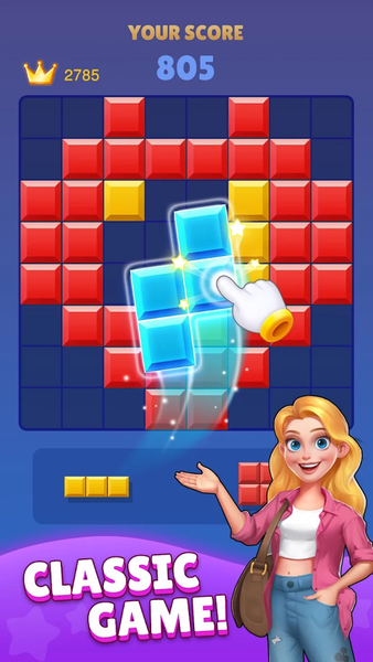 Block Story：Blast Puzzle - Gameplay image of android game