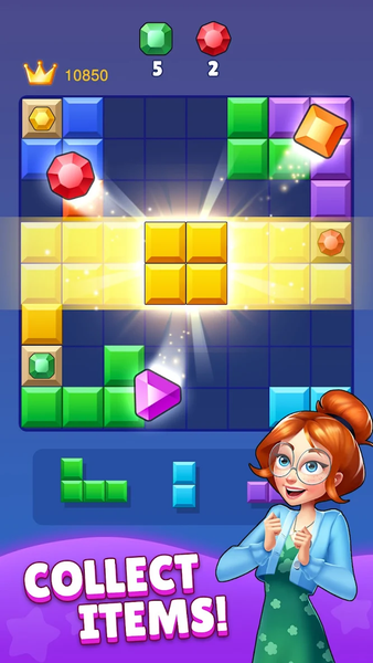 Block Story：Blast Puzzle - Gameplay image of android game