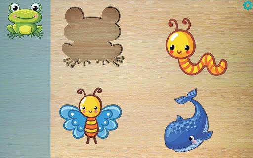 Baby Puzzles Animals for Kids - Gameplay image of android game