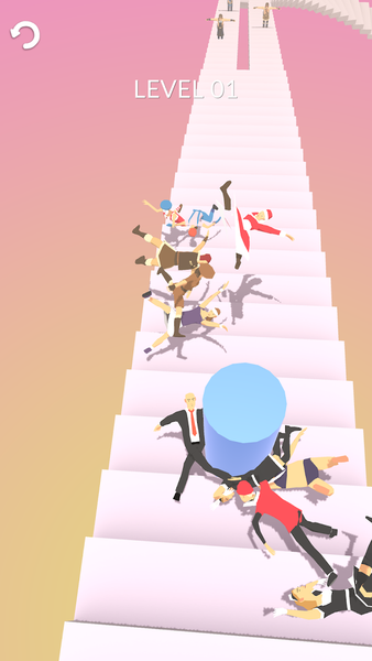 Ragcrowd Race ! - Gameplay image of android game