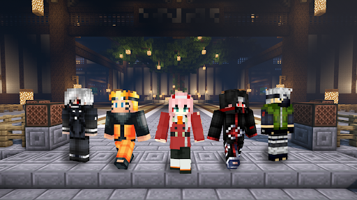 Anime skins for Minecraft PE - عکس برنامه موبایلی اندروید