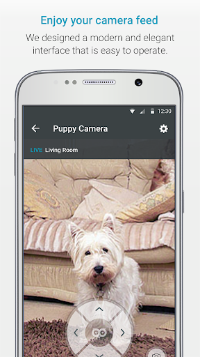 DLink IP Cam Viewer by OWLR - Image screenshot of android app