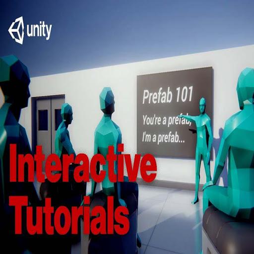 Interactive Unity Tutorials - Image screenshot of android app