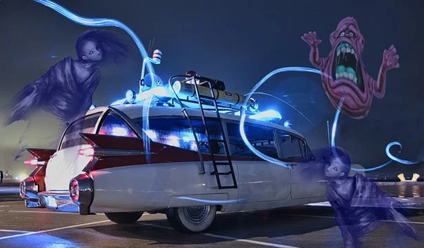 Ghost Car Ecto 1 - Gameplay image of android game