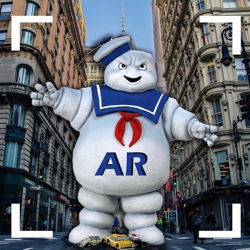 Marshmallow Man - AR - Gameplay image of android game