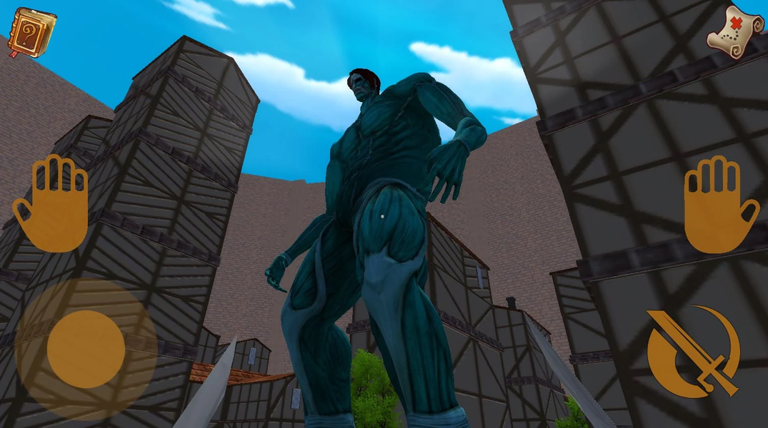 Attack on Giants: A.O.T - Gameplay image of android game