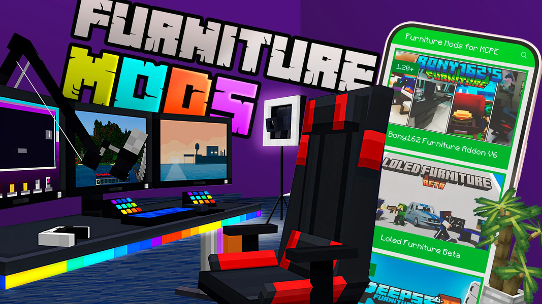 Furniture Mod for Minecraft PE - عکس برنامه موبایلی اندروید