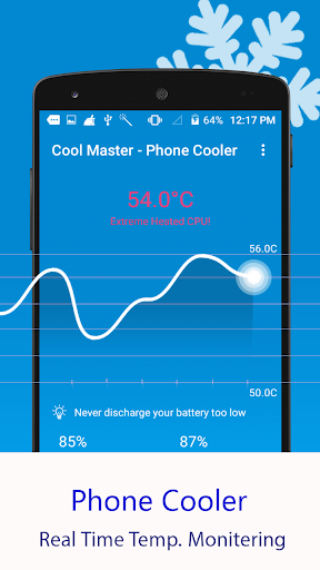 Cool Master - Phone Cooler - عکس برنامه موبایلی اندروید
