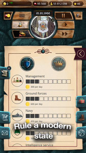 The President 1900: 1 - Gameplay image of android game