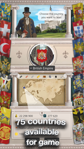 The President 1900: 1 - Gameplay image of android game