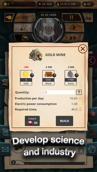 The President 1900: 1 - Gameplay image of android game