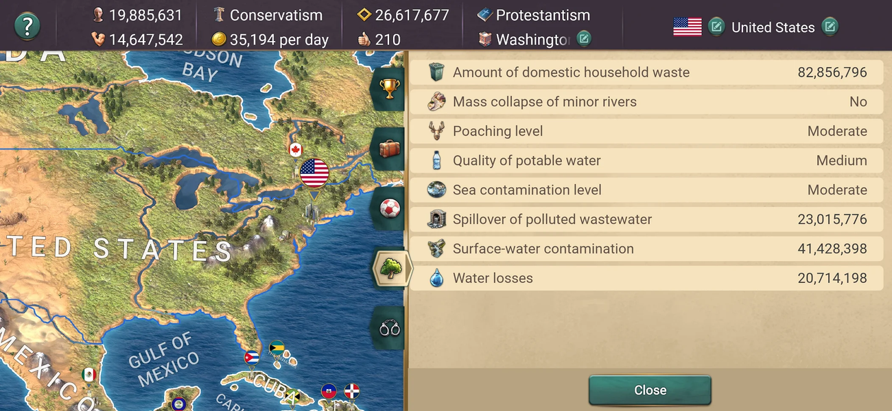 MA ۳ – President Simulator - عکس بازی موبایلی اندروید