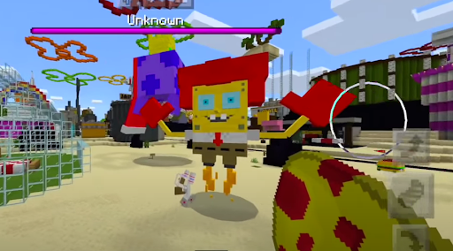 Spongebob Mod for Minecraft PE - عکس برنامه موبایلی اندروید