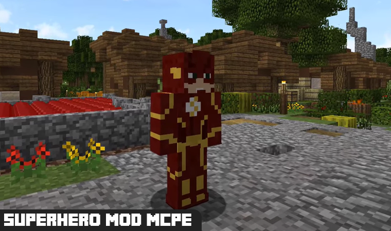 Superhero Mod for Minecraft PE - عکس برنامه موبایلی اندروید