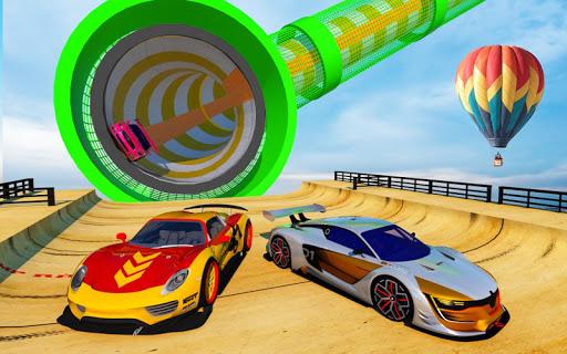 GT Racing Free Game Mega Ramp - Image screenshot of android app