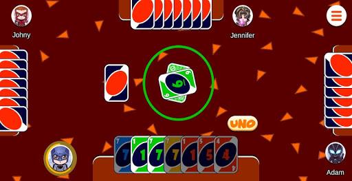 Uno Card Game - Gameplay image of android game