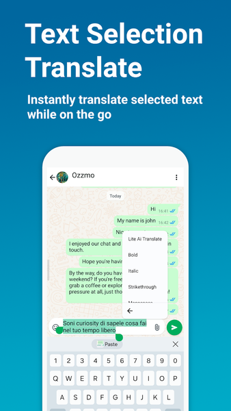 Ai Translator - Lite Translate - عکس برنامه موبایلی اندروید