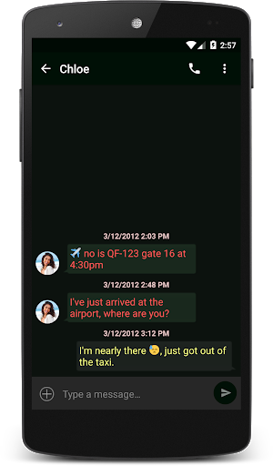 Gracerald Theme (chomp) - Image screenshot of android app