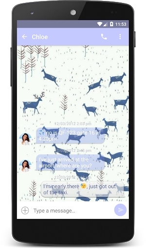 Illustrate Deer Theme (chomp) - Image screenshot of android app