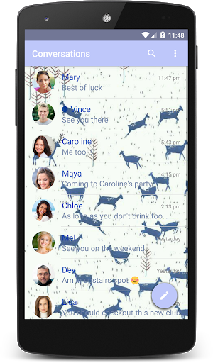 Illustrate Deer Theme (chomp) - Image screenshot of android app