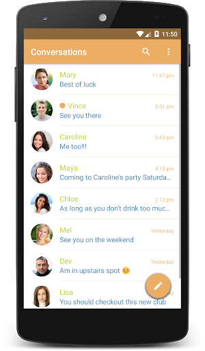 Pretty Theme (chomp) - Image screenshot of android app