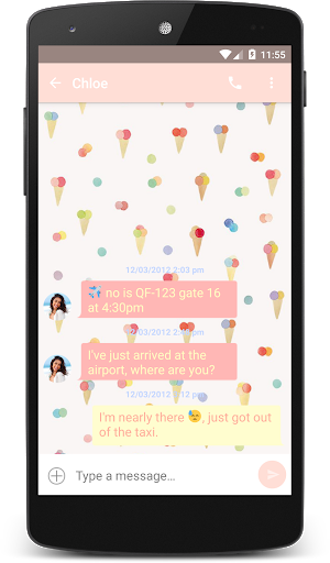 Pretty 2 Theme (chomp) - Image screenshot of android app