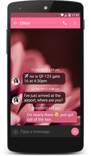 Rose Theme (chomp) - Image screenshot of android app