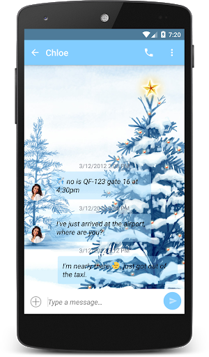 Xmas1 Theme (chomp) - Image screenshot of android app