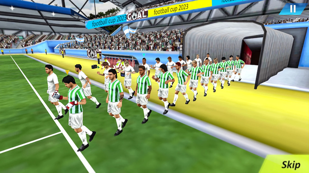 Football Soccer League Game ۳D - عکس بازی موبایلی اندروید