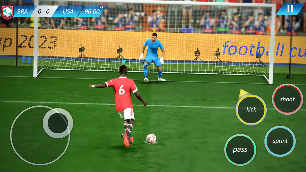 Football Soccer League Game ۳D - عکس بازی موبایلی اندروید
