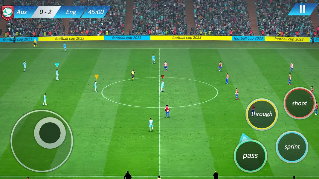 Football Soccer League Game 3D - Gameplay image of android game