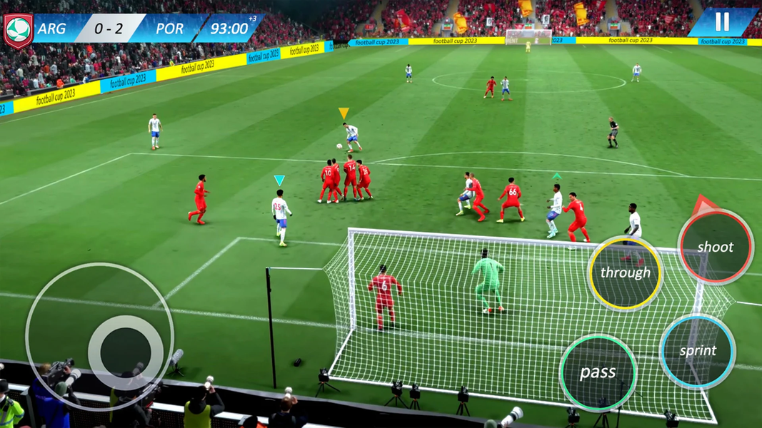 Football Soccer League Game ۳D - عکس بازی موبایلی اندروید