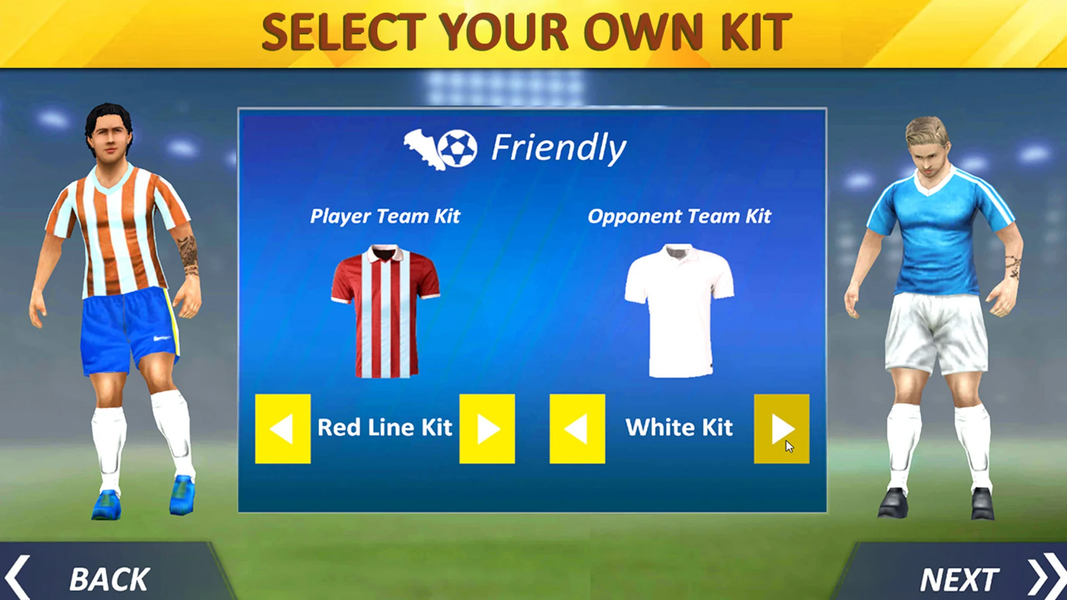 Football Soccer League Game ۳D - عکس بازی موبایلی اندروید