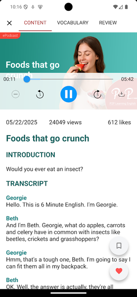 English Listening: Podcast - Image screenshot of android app