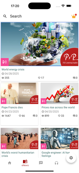 English Listening: Podcast - Image screenshot of android app