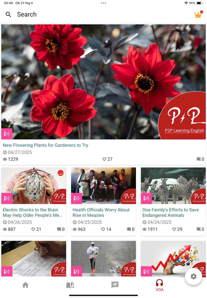 English Listening: Podcast - Image screenshot of android app