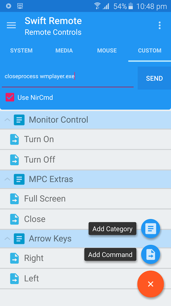 Swift Remote - Image screenshot of android app