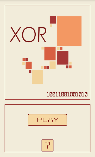 XOR Game - Boolean Algebra - عکس بازی موبایلی اندروید