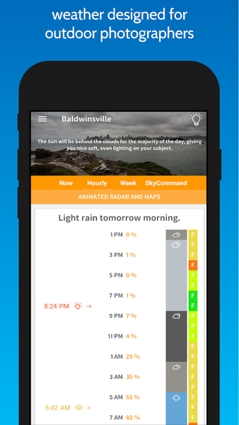 Fotocast - Weather Forecast fo - عکس برنامه موبایلی اندروید
