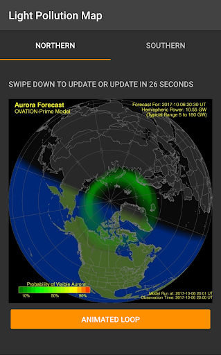 Light Pollution Map - Dark Sky - عکس برنامه موبایلی اندروید
