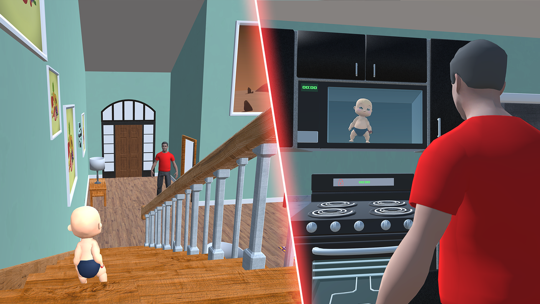 Wos Dad : Daddy Life Simulator - عکس بازی موبایلی اندروید