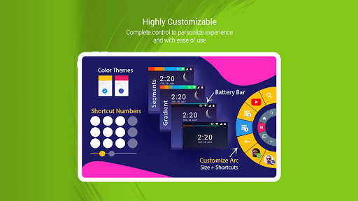 Sidebar, Edge Screen, Circle Launcher - Floatoo - Image screenshot of android app