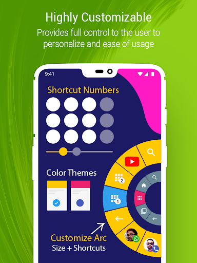 Sidebar, Edge Screen, Circle Launcher - Floatoo - Image screenshot of android app