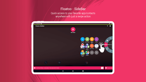 Sidebar, Edge Screen, Circle Launcher - Floatoo - Image screenshot of android app
