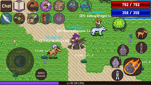 Pixel Knights Online 2D MMORPG MMO RPG::Appstore for Android